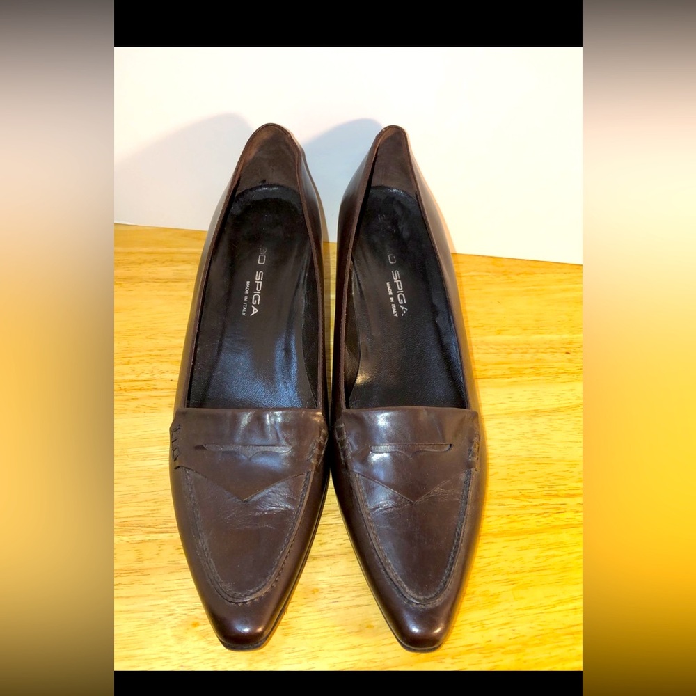 Via Spiga Women’s Leather Heels/Pumps. Gorgeous! Size 12. Italy.